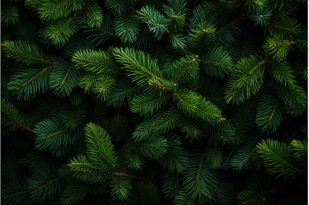 Christmas Fir Tree Background