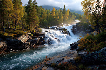 Powerful Waterfall
