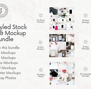200 Styled Stock Photo Bundle