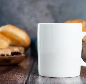 Breakfast Mug Mock Up