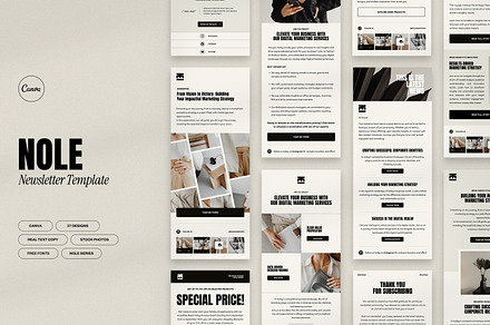 NOLE / Newsletter Template