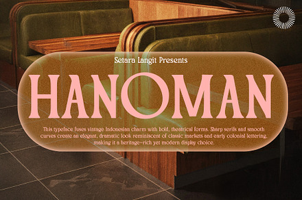 Hanoman - Serif Font Family
