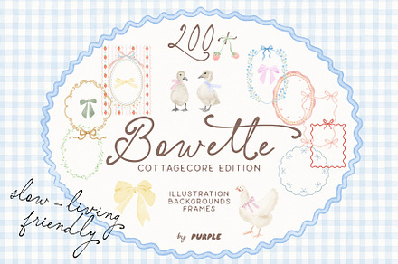 Bowette: Whimsical Frames & Papers