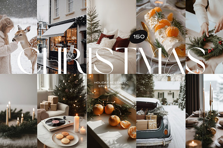 CHRISTMAS ~ 150 Holiday Stock Photos