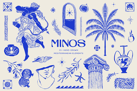 Minos Mediterranean Clip Art