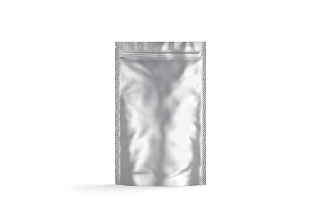 Metallic Zipper Pouch 3D Model