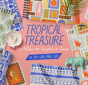 Tropical Treasure: Patterns & more