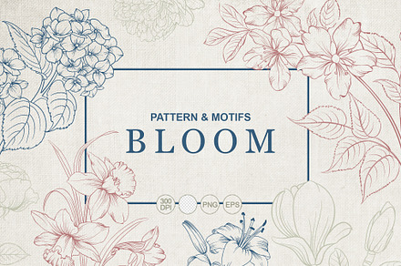 Bloom. Pattern and motifs
