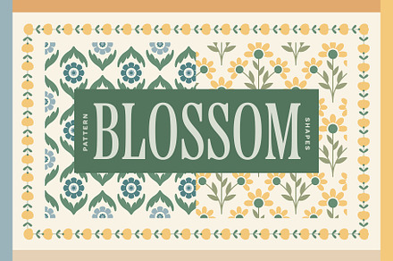Blossom - Earthy Patterns & Shapes