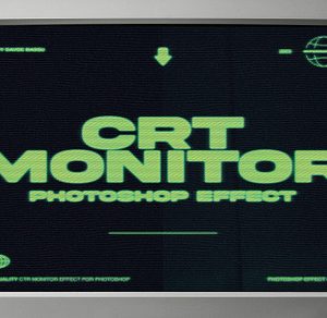 CRT Monitor Effect