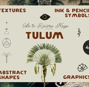 TULUM Textures & Brand design kit