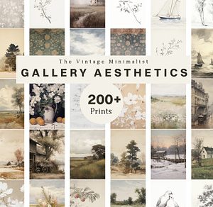 Minimalist Vintage Prints & Posters
