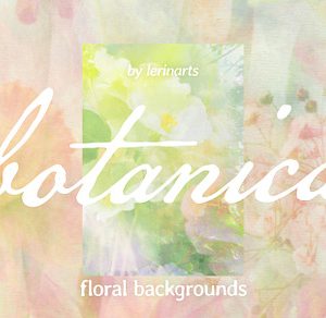 Botanica – Soft Floral Backgrounds