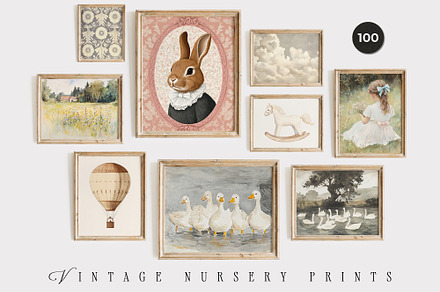 VINTAGE NURSERY PRINTS