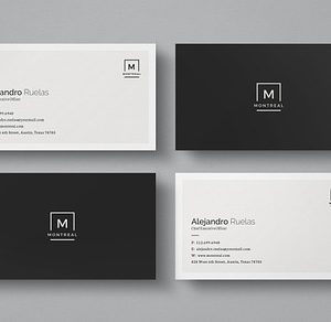 Bold Business Card