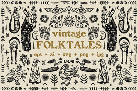Vintage Folktales Bundle