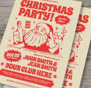 Christmas Party Flyer