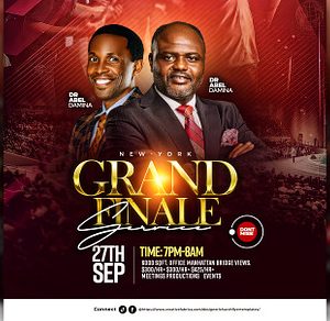 grand finale church flyer template