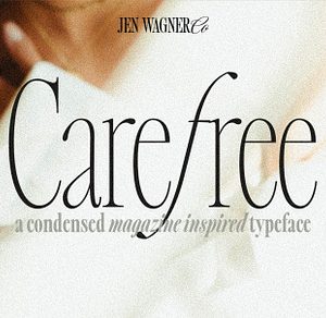Carefree | A Crisp 16-Font Serif