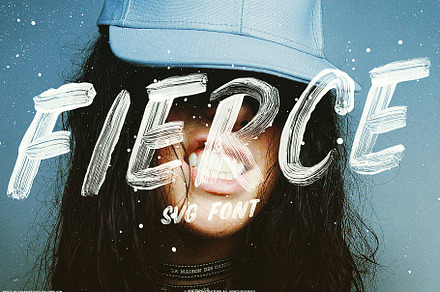 Display font Fierce