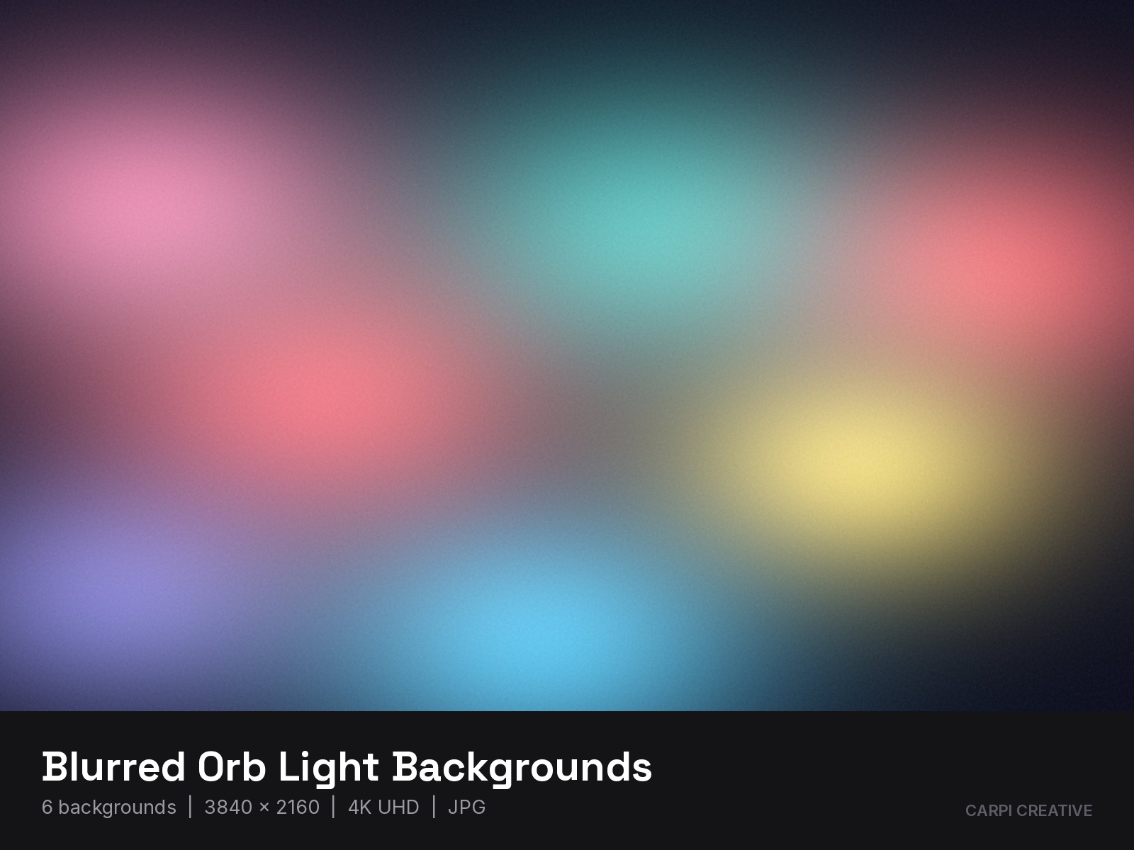 Blurred Orb Light Backgrounds