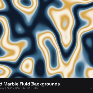 Liquid Marble Fluid Backgrounds