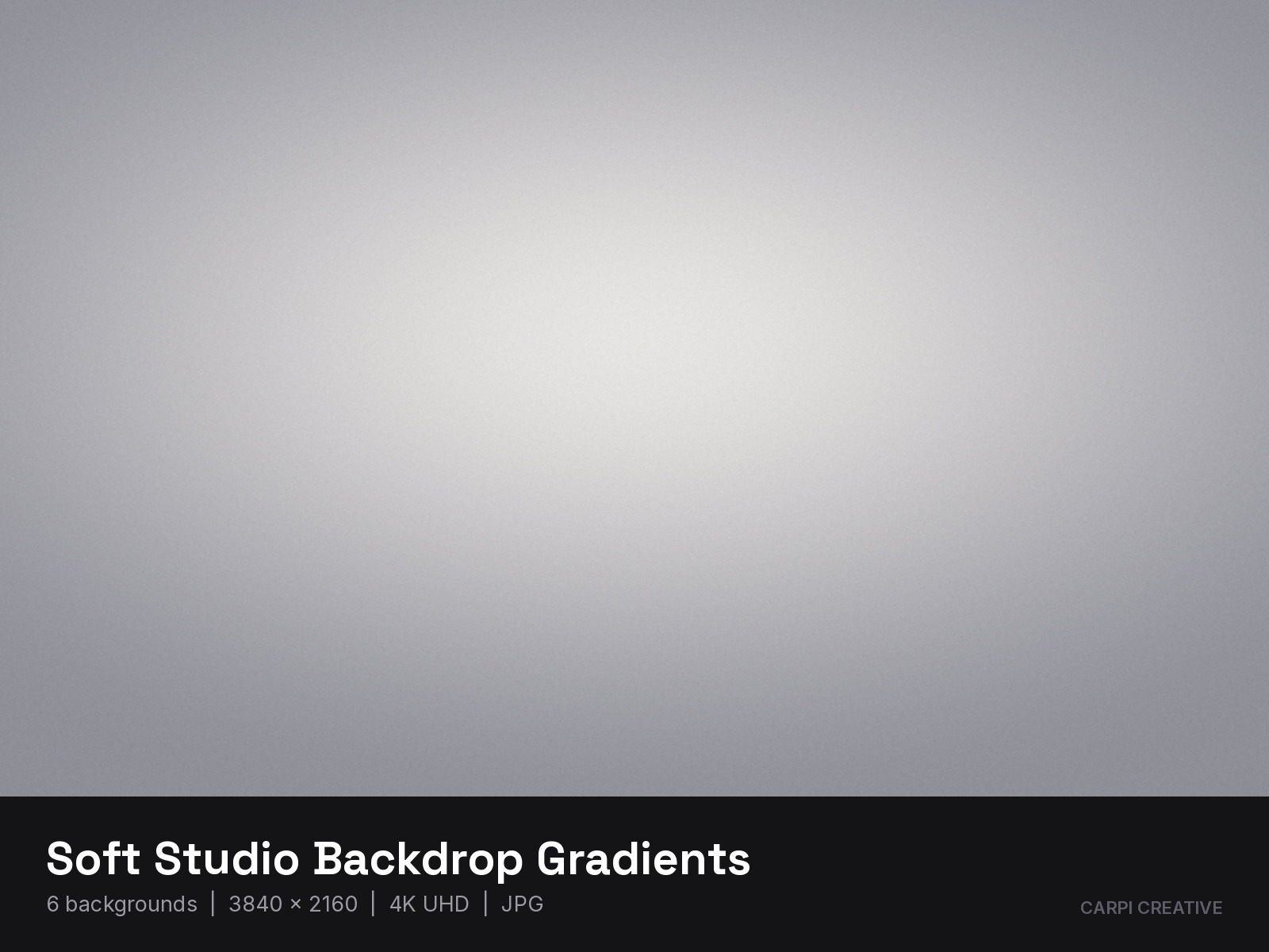 Soft Studio Backdrop Gradients