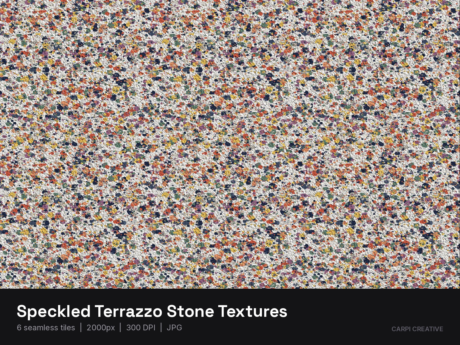 Speckled Terrazzo Stone Textures