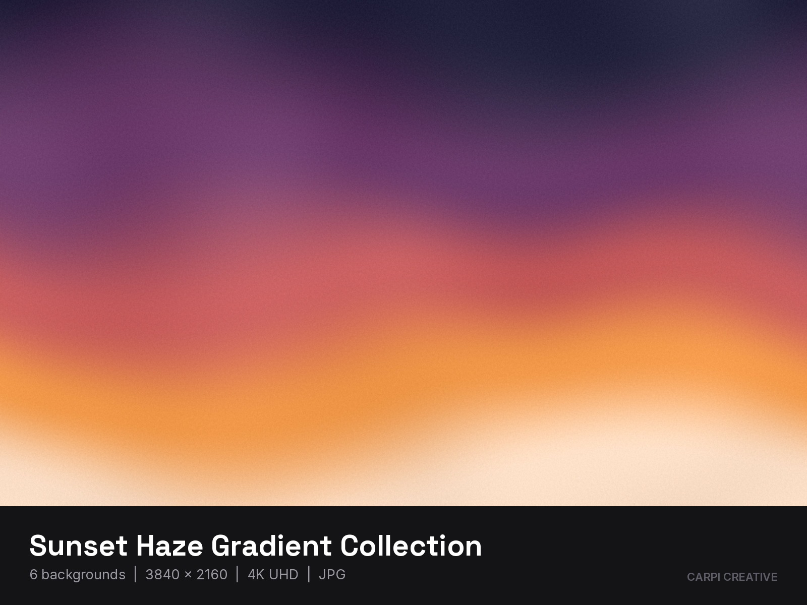 Sunset Haze Gradient Collection
