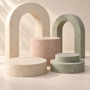 Abstract 3D Podium Scenes