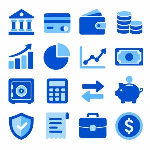 Duotone Finance Icon Set