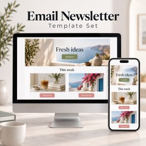Email Newsletter Template Set